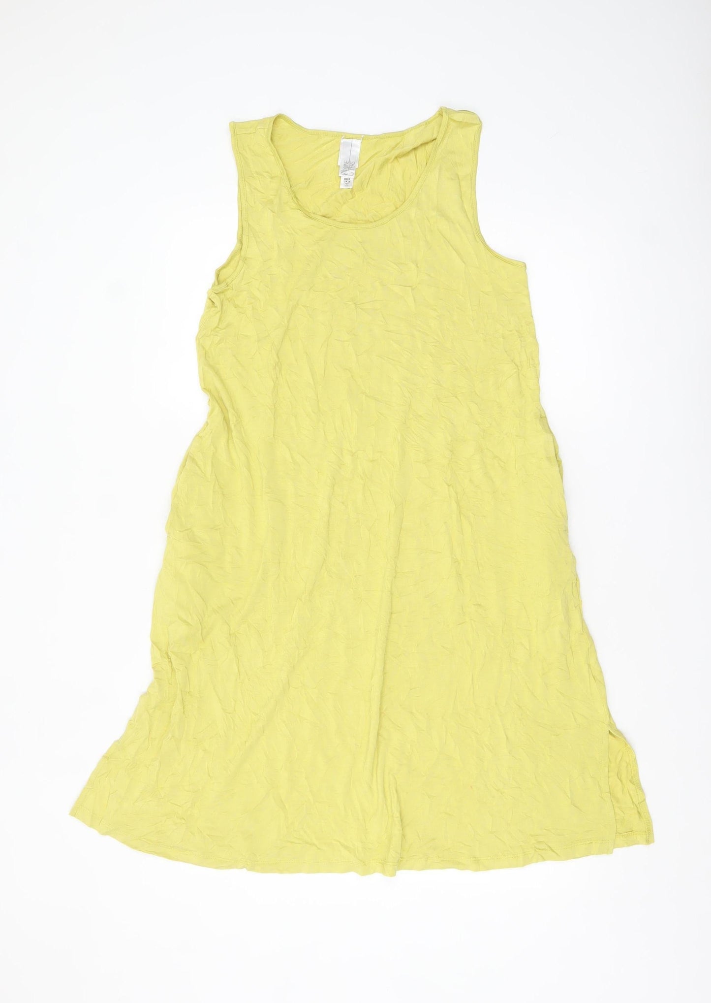 Wynne Layers Women's Yellow Sleeveless Tank Dress Size S