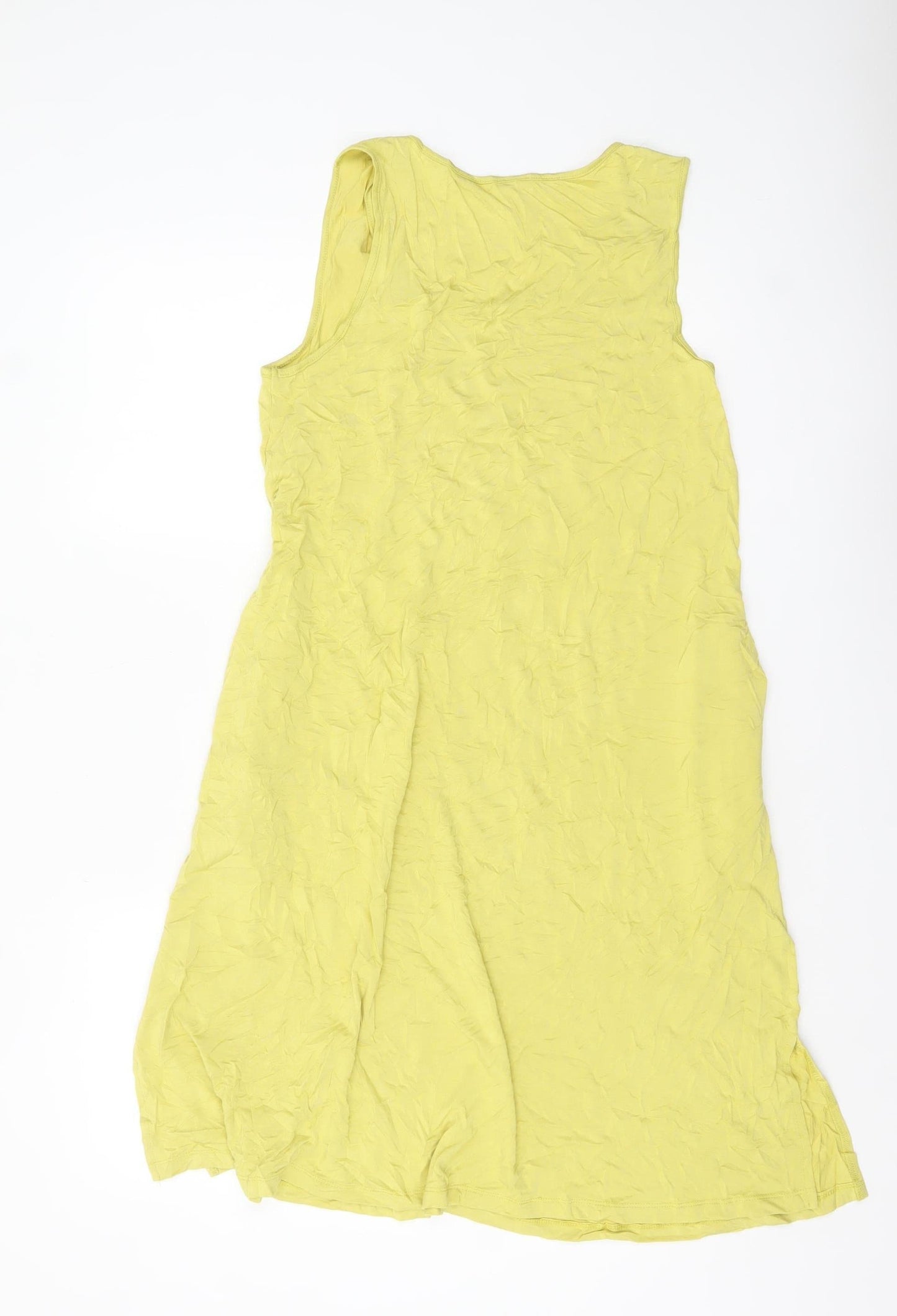 Wynne Layers Women's Yellow Sleeveless Tank Dress Size S