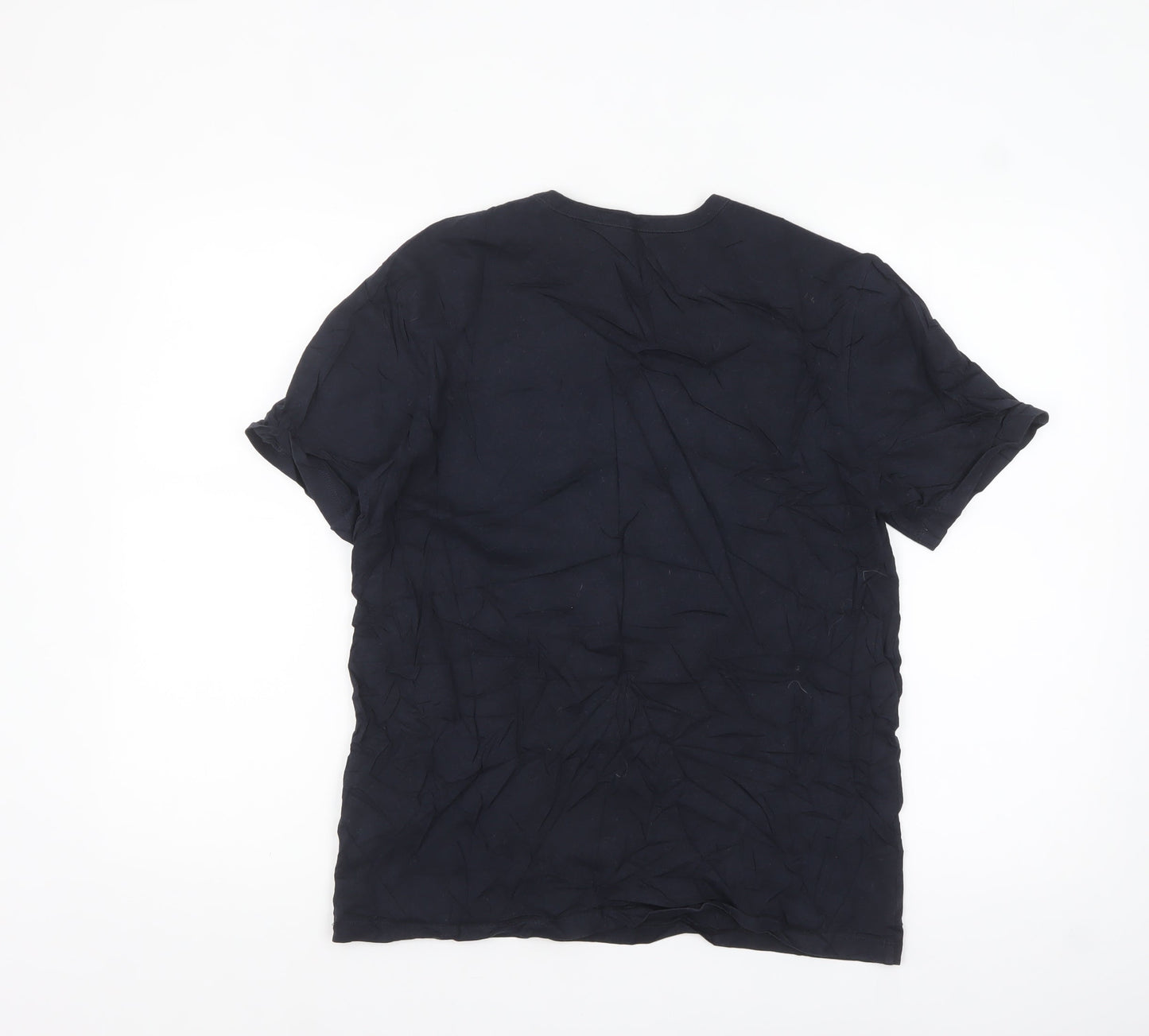 Hugo Boss Men’s Black Crew Neck Short Sleeve Cotton T-Shirt M