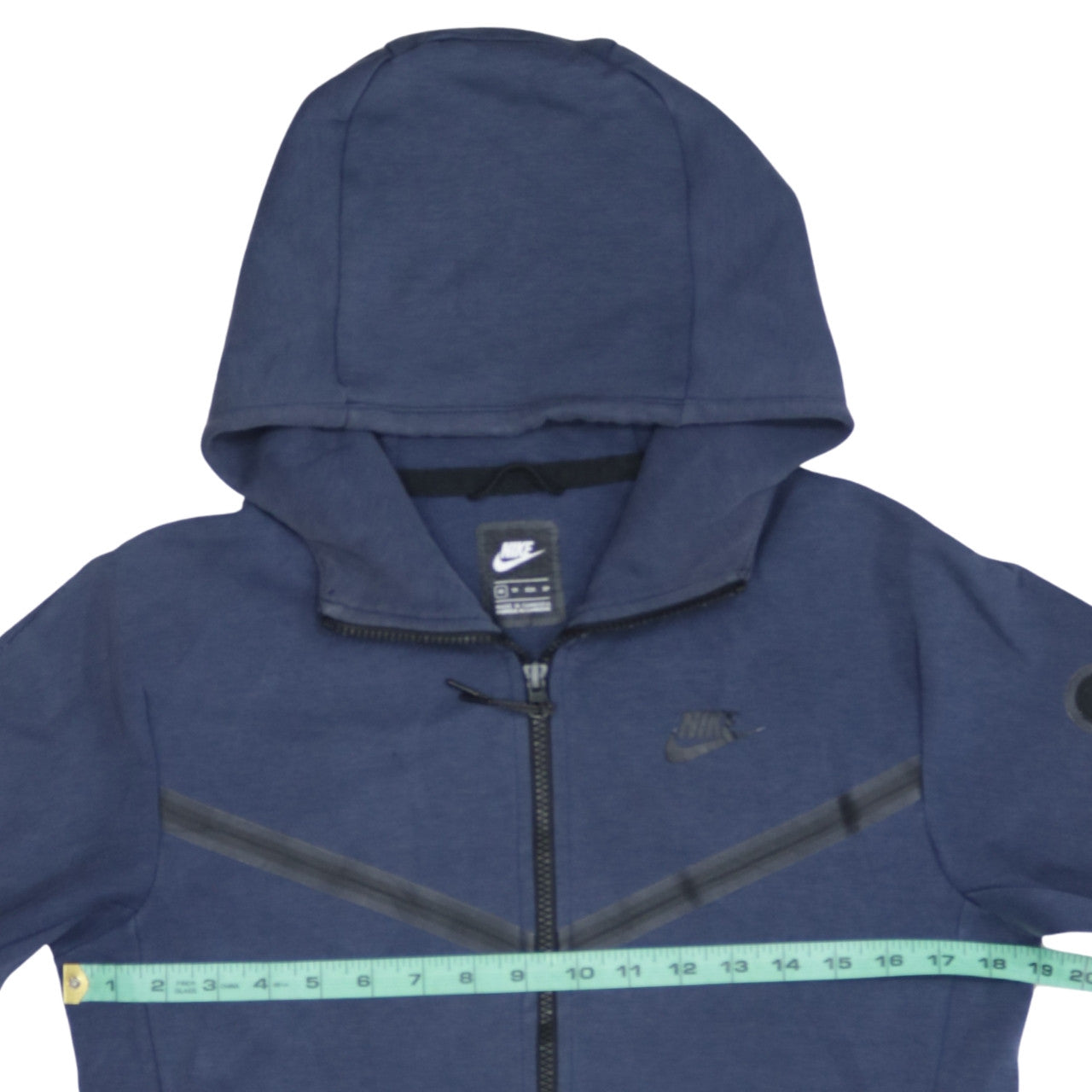 Nike Men's Blue XS Full Zip Hooded Sweatshirt Jacket