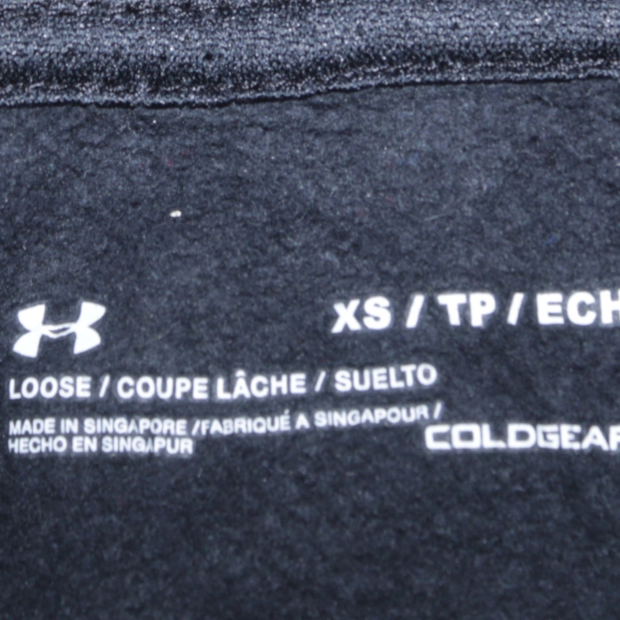Under Armour Men's Black XS Pullover Hoodie Cedar Grove Panthers Soccer ColdGear