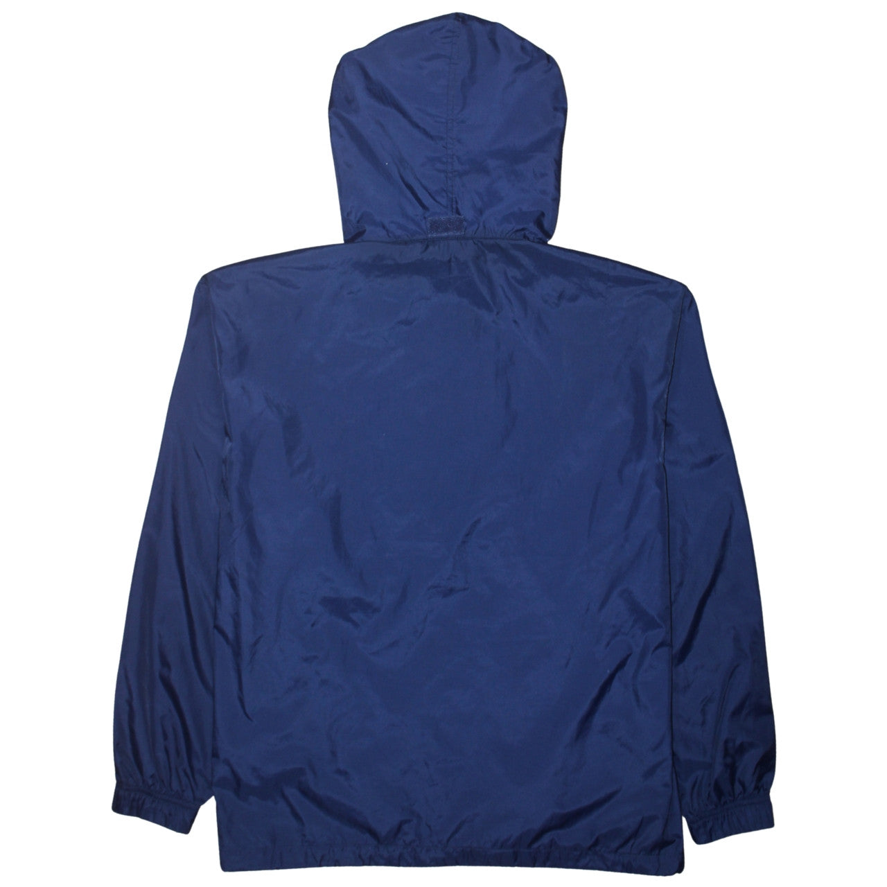 FILA Women’s Blue Nylon Anorak Jacket S Hooded Windbreaker