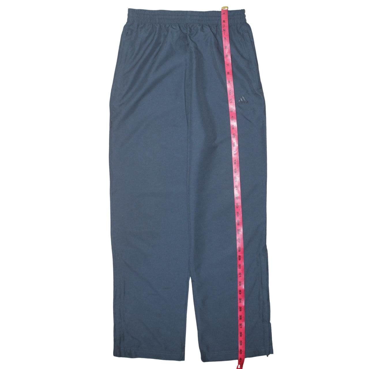 Adidas Men's Blue Track Pants S Regular Fit Lightweight Activewear