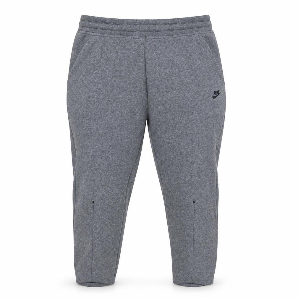 Nike Men Grey Jogger Trousers XL Regular Fit Jersey Activewear