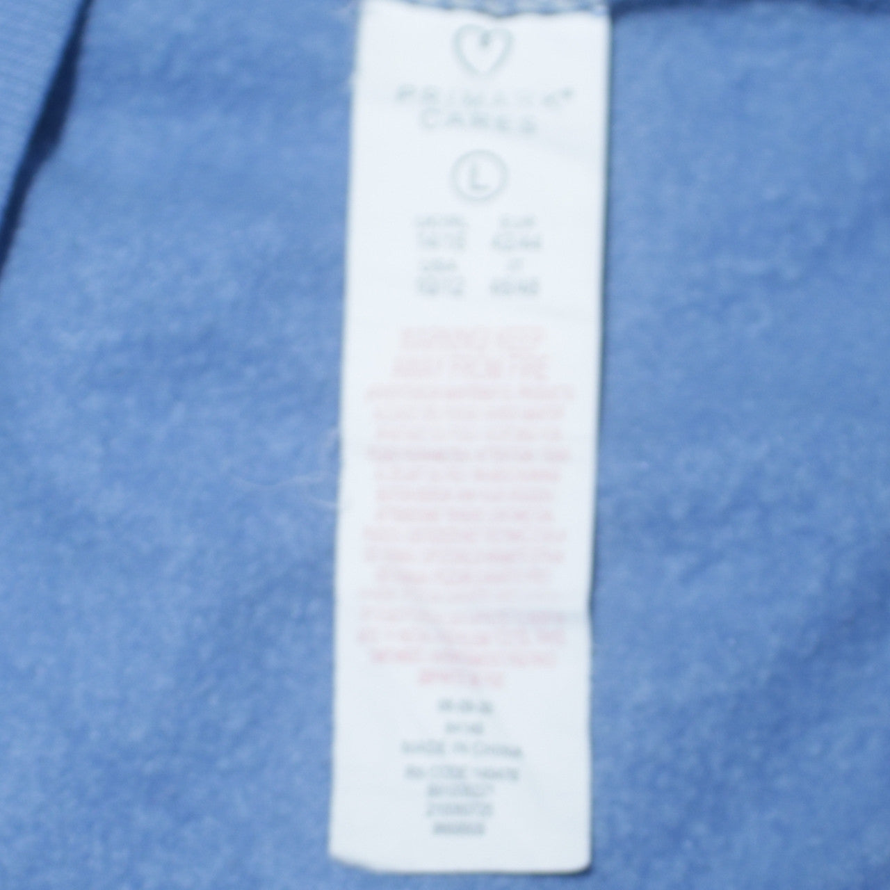 Disney Women Blue Stitch Graphic Sweatshirt Size L 14/16