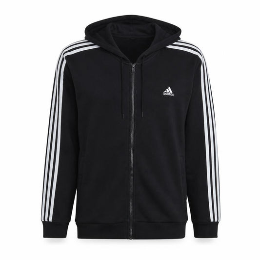 Adidas Women’s Black Full Zip Hoodie XL Hooded Sweatshirt