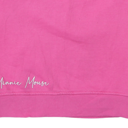 Additional view of Disney Primark Women Pink Minnie Mouse Pullover Sweatshirt, size S