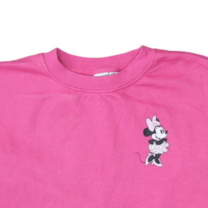 Additional view of Disney Primark Women Pink Minnie Mouse Pullover Sweatshirt, size S