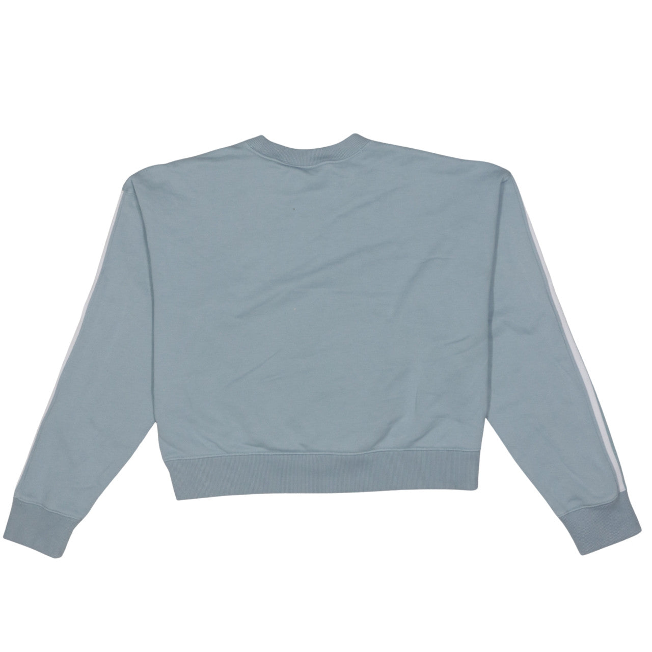 Adidas Women Blue Crew Neck Pullover Sweatshirt UK 12