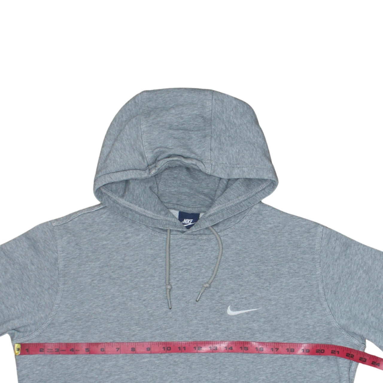 Nike Men's Grey Pullover Hoodie Size M Regular Fit Fleece
