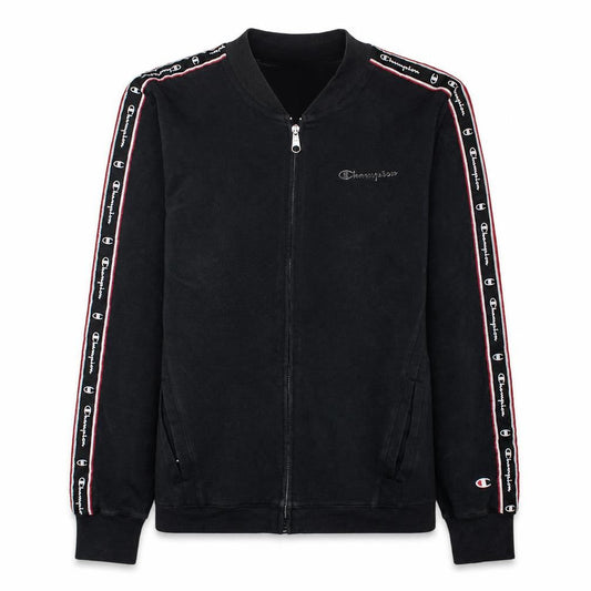 Champion Men's Black XL Track Jacket Full Zip Athletic Sportswear