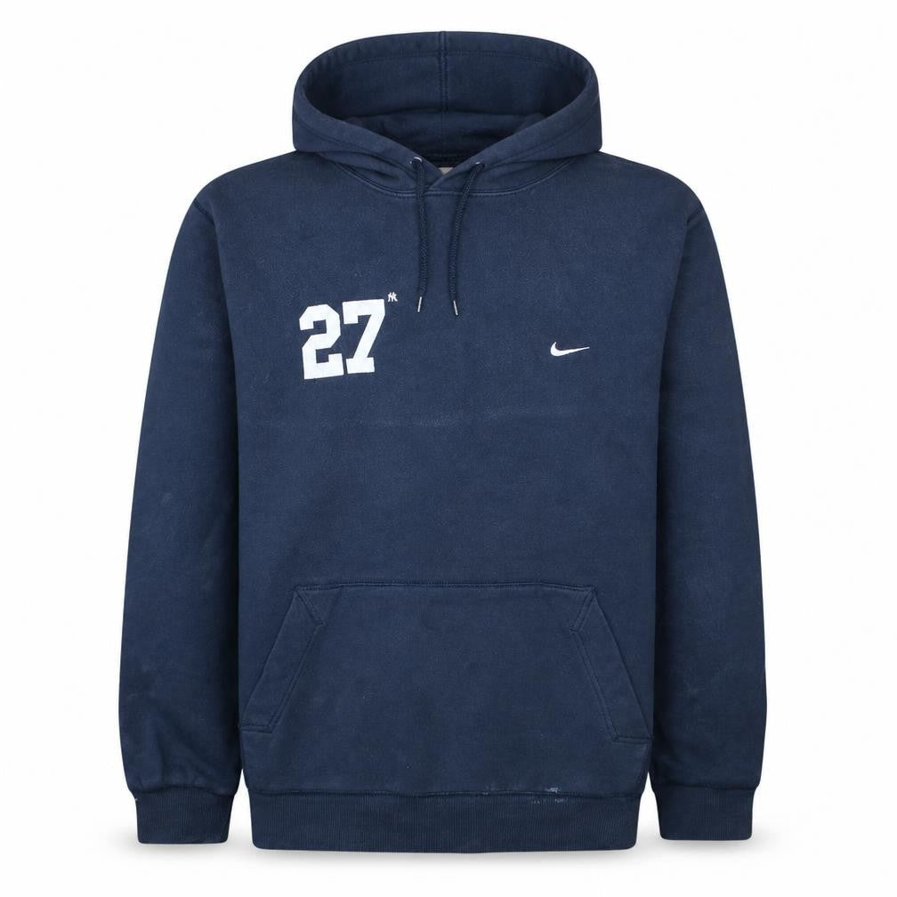 Nike Men's Blue Pullover Hoodie XL Athletic Dept NY Graphic