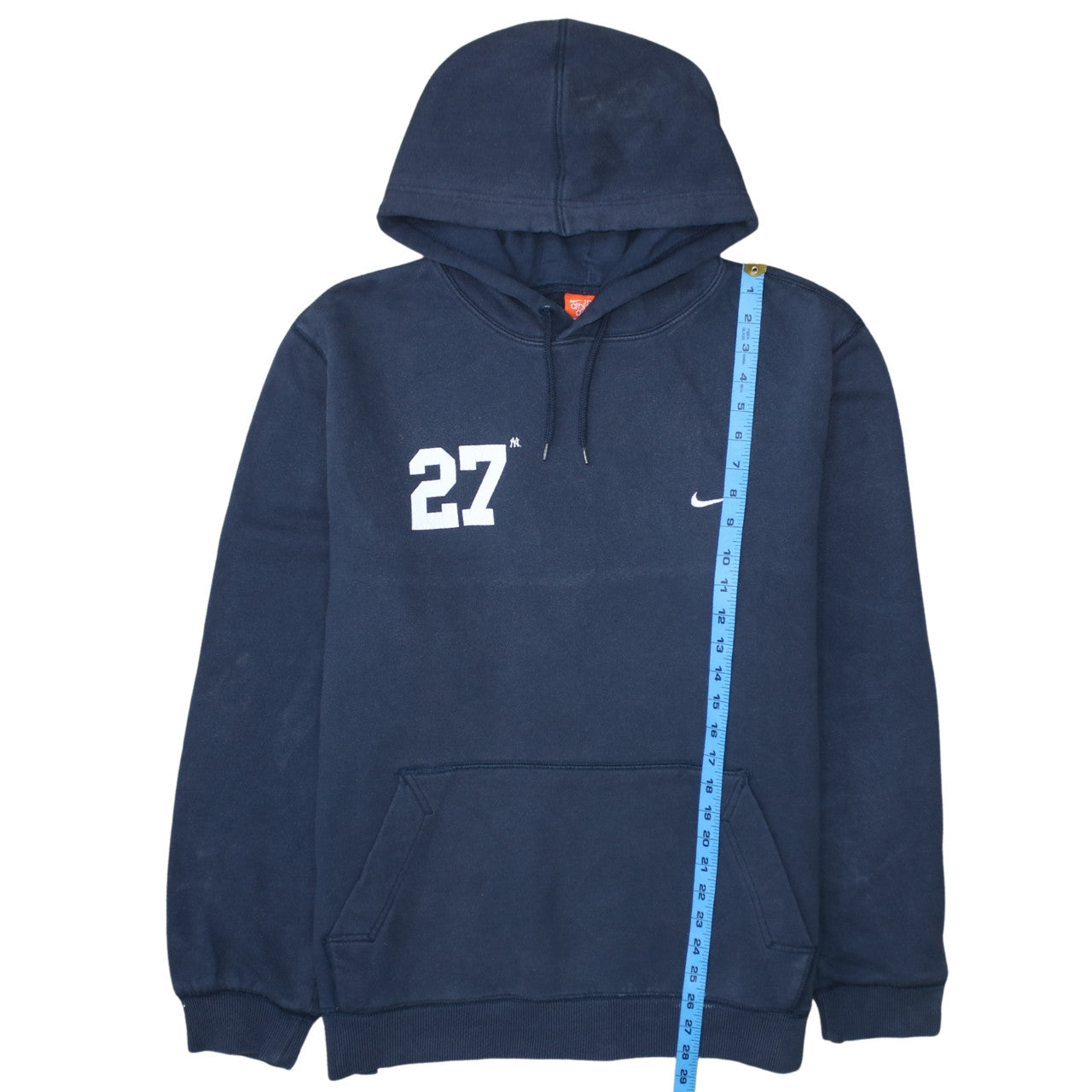 Nike Men's Blue Pullover Hoodie XL Athletic Dept NY Graphic