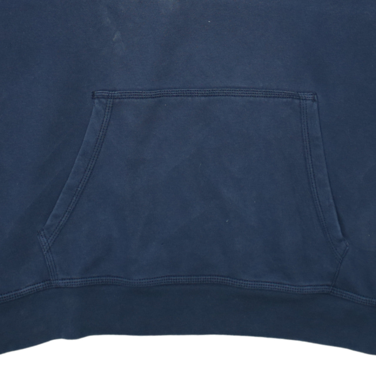 Nike Mens Blue Pullover Hoodie 2XL Embroidered Swoosh Fleece