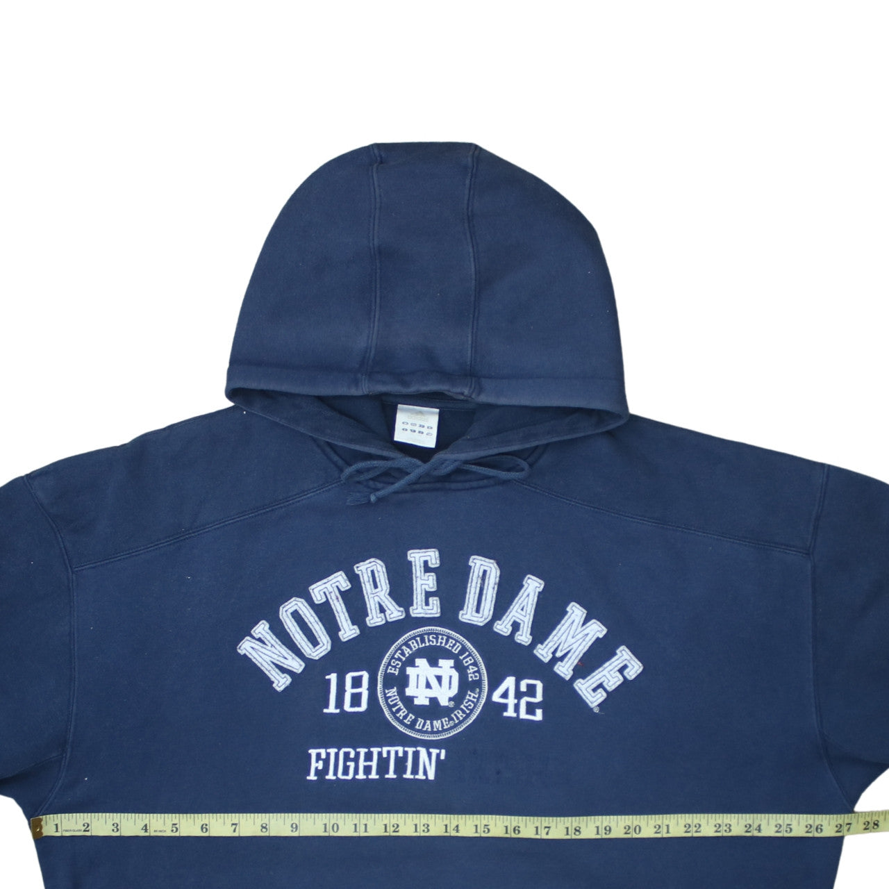 Adidas Men’s Blue Notre Dame Pullover Hoodie XL Fleece