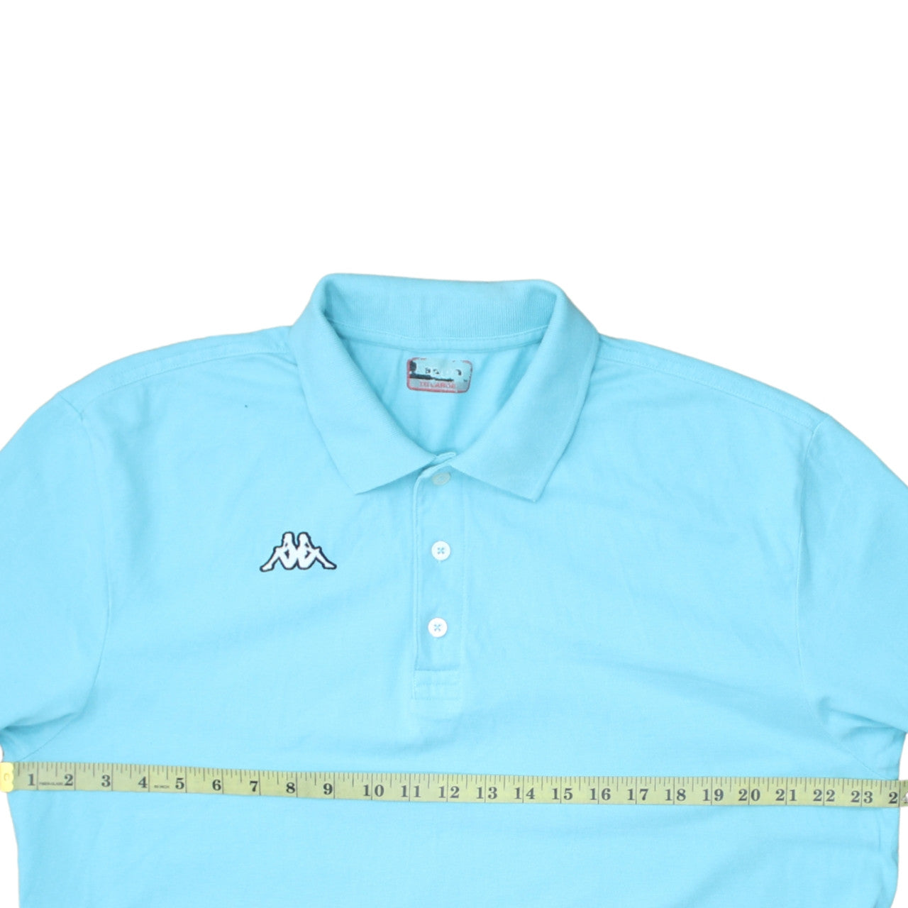 Kappa Men’s Blue 3XL Cotton Logo Polo Shirt