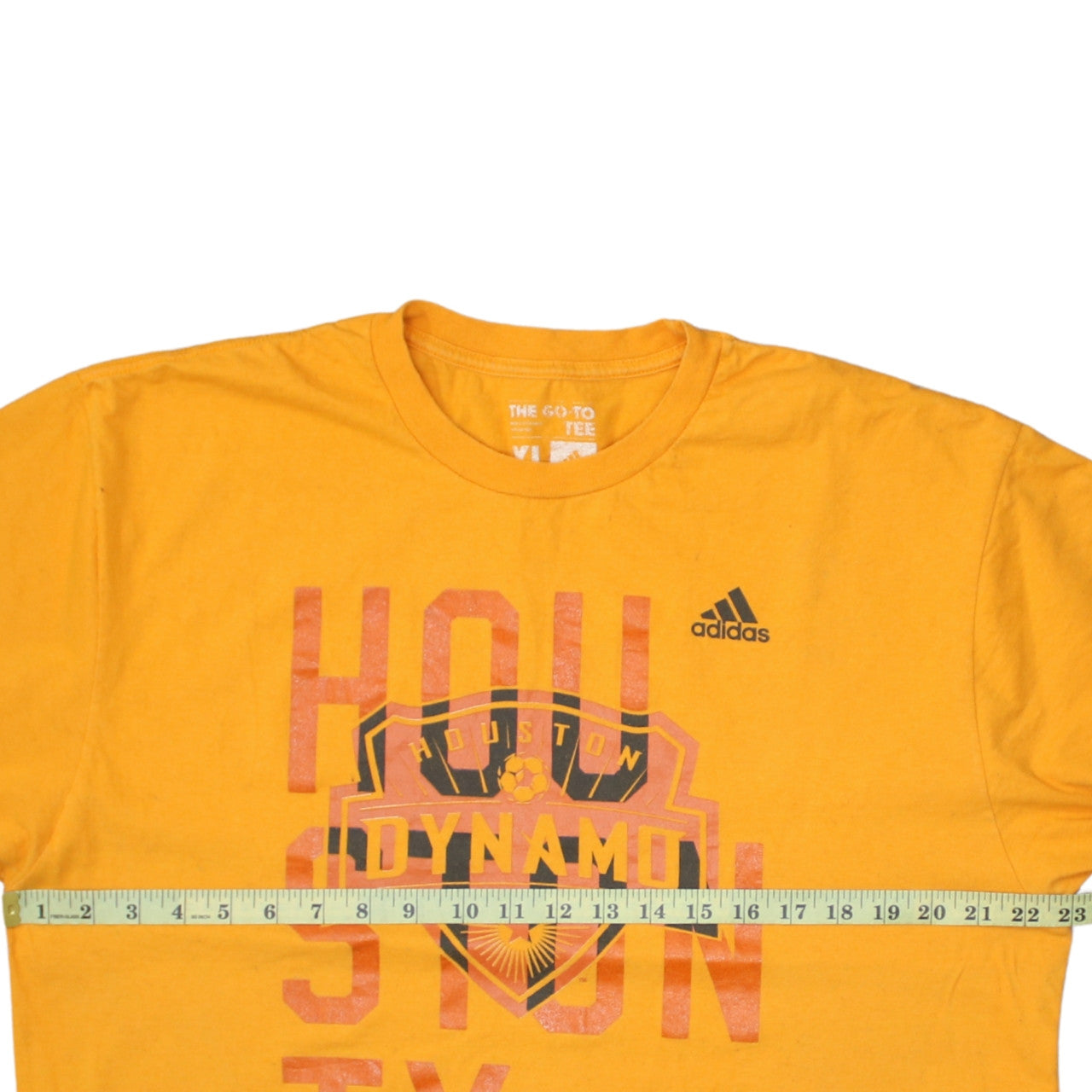 Adidas Men's Houston Dynamo Orange XL Graphic T-Shirt