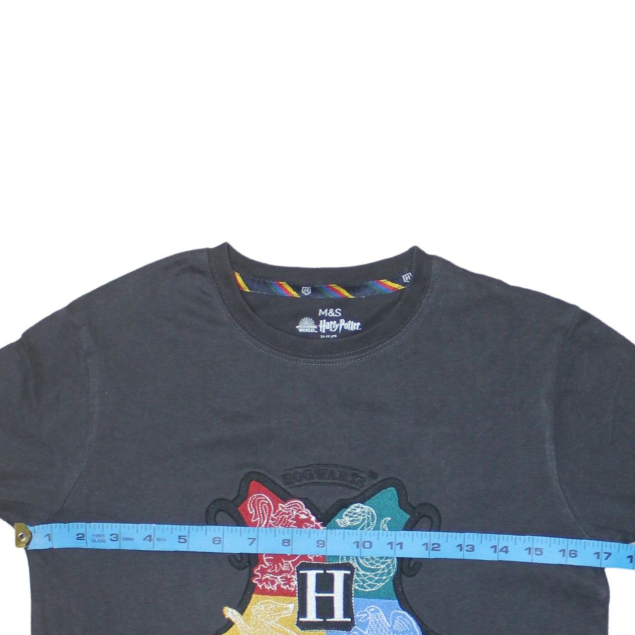 Marks and Spencer Boys Black Harry Potter Hogwarts Sweatshirt 12-13 Years