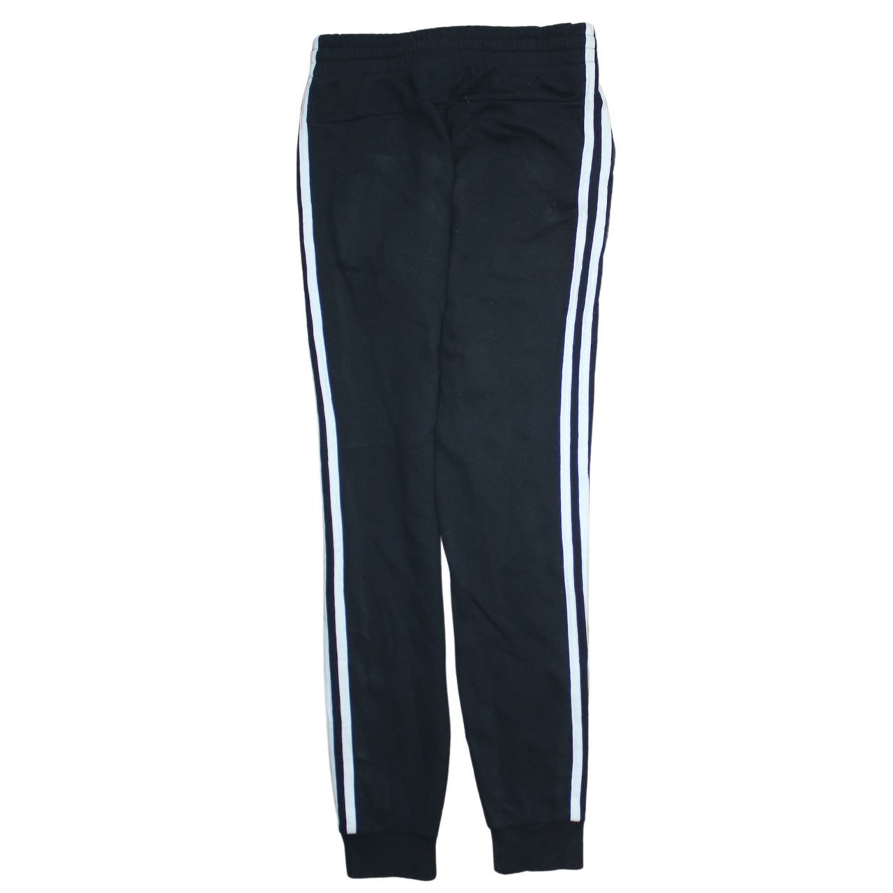 Adidas Womens Black XS Jogger Sweatpants with Side Stripes