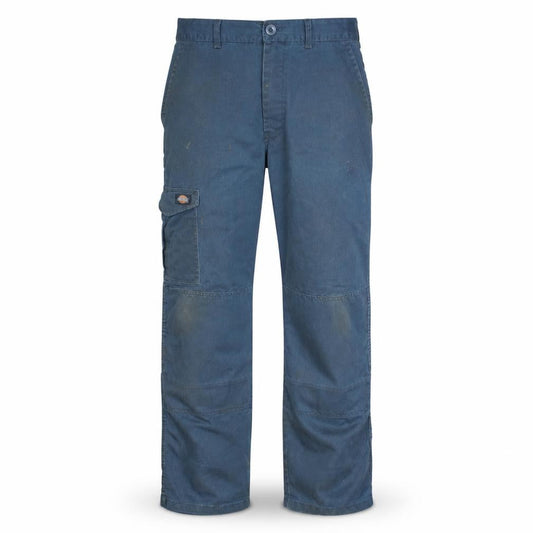 Dickies Men's Blue Cargo Workwear Trousers Size 44 Relaxed Fit