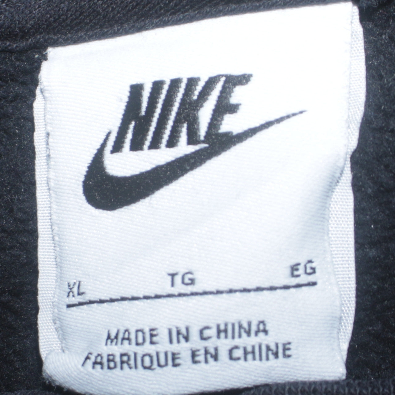 Nike Men's Black XL Crew Neck Pullover Sweatshirt