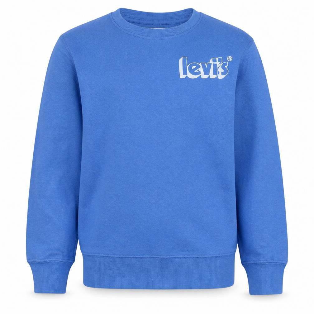 Levi's Boys Blue Crew Neck Pullover Sweatshirt Size 12 Years