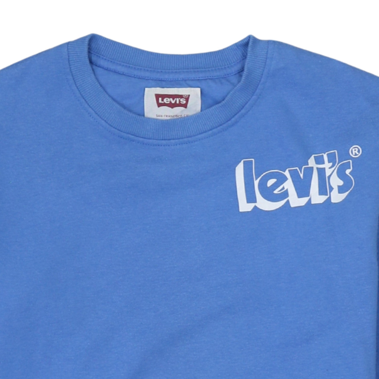 Levi's Boys Blue Crew Neck Pullover Sweatshirt Size 12 Years