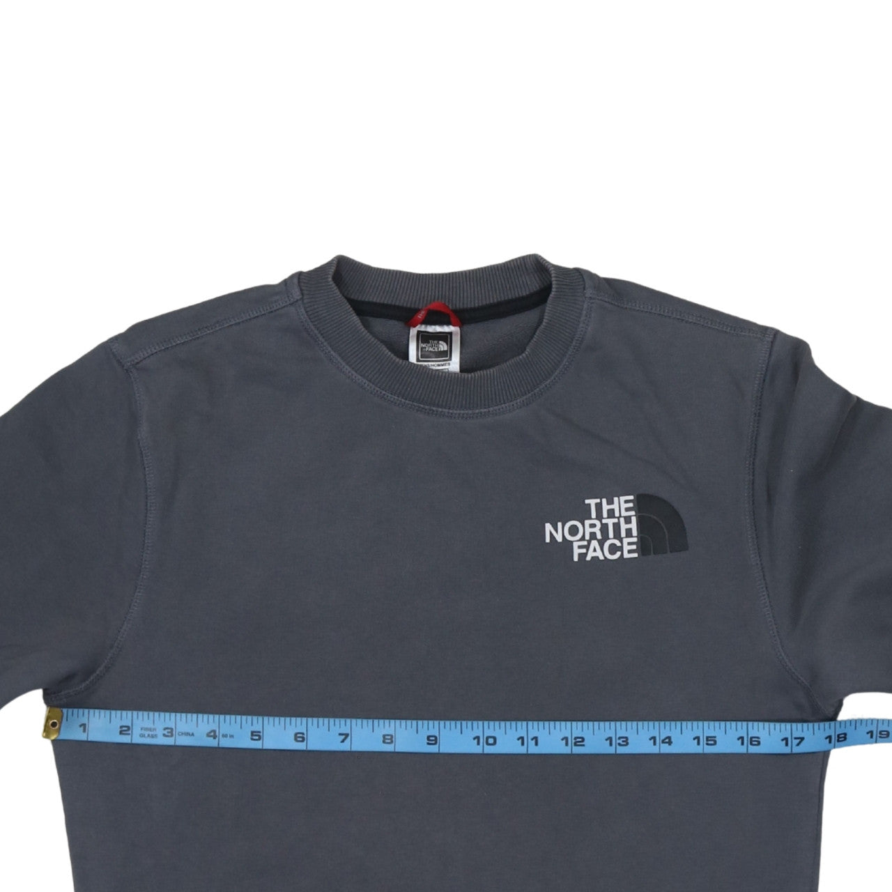 The North Face Men's Grey XS Crew Neck Pullover Sweatshirt