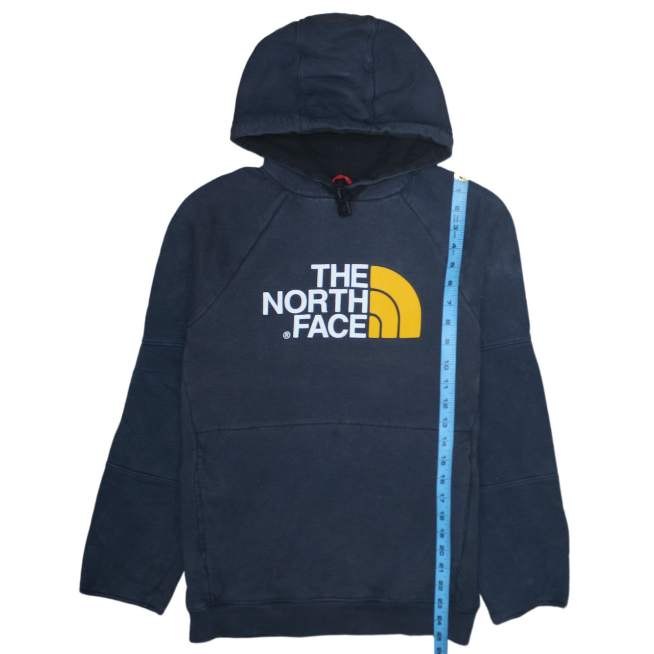 The North Face Men's Blue Pullover Hoodie Size Small Outdoor Fleece