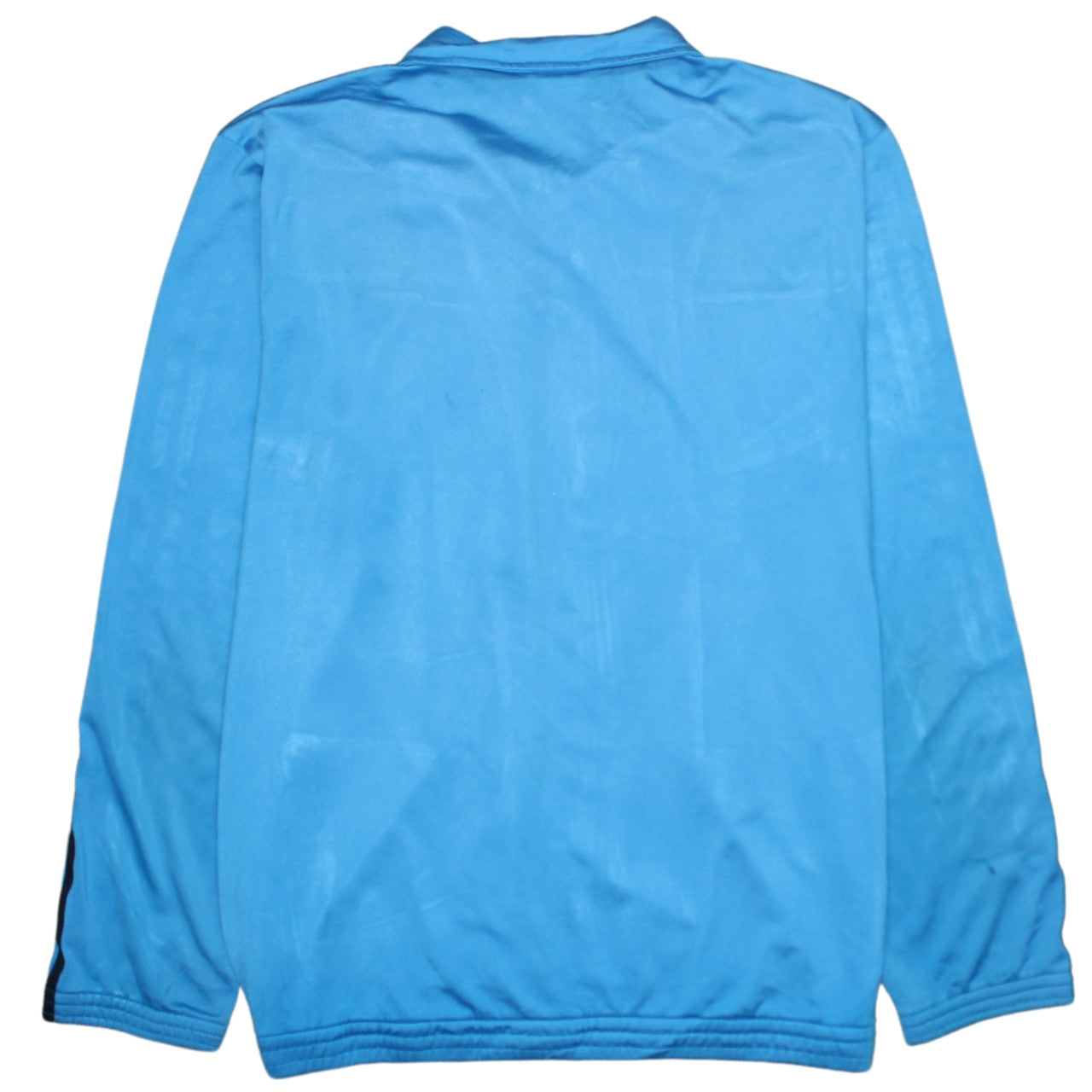 Adidas Men's Blue Track Jacket L Full Zip Colourblock Sportswear