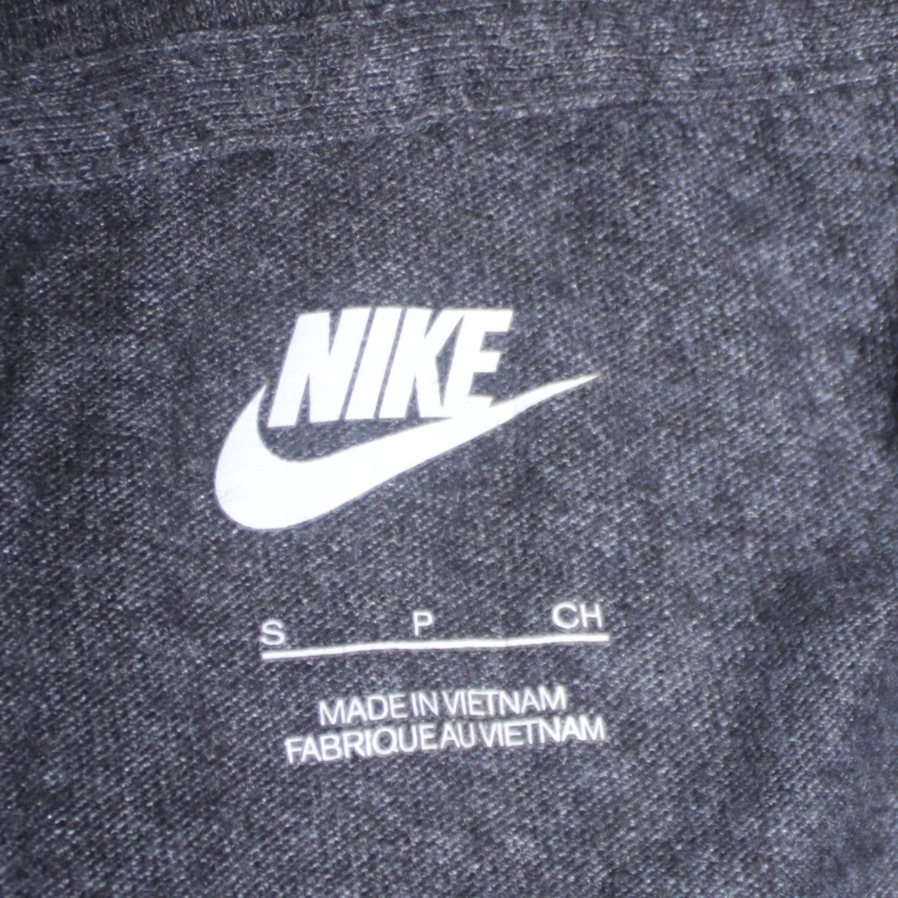 Nike Men's Grey Full Zip Hoodie Size S Lightweight Sportswear