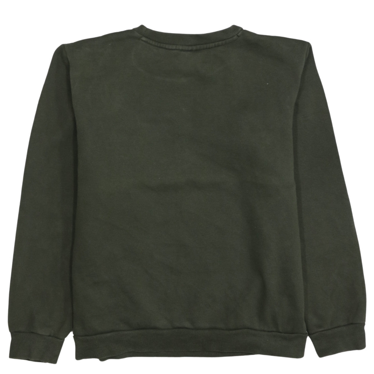 Puma Boys Green Crew Neck Pullover Sweatshirt - Size 14 Years
