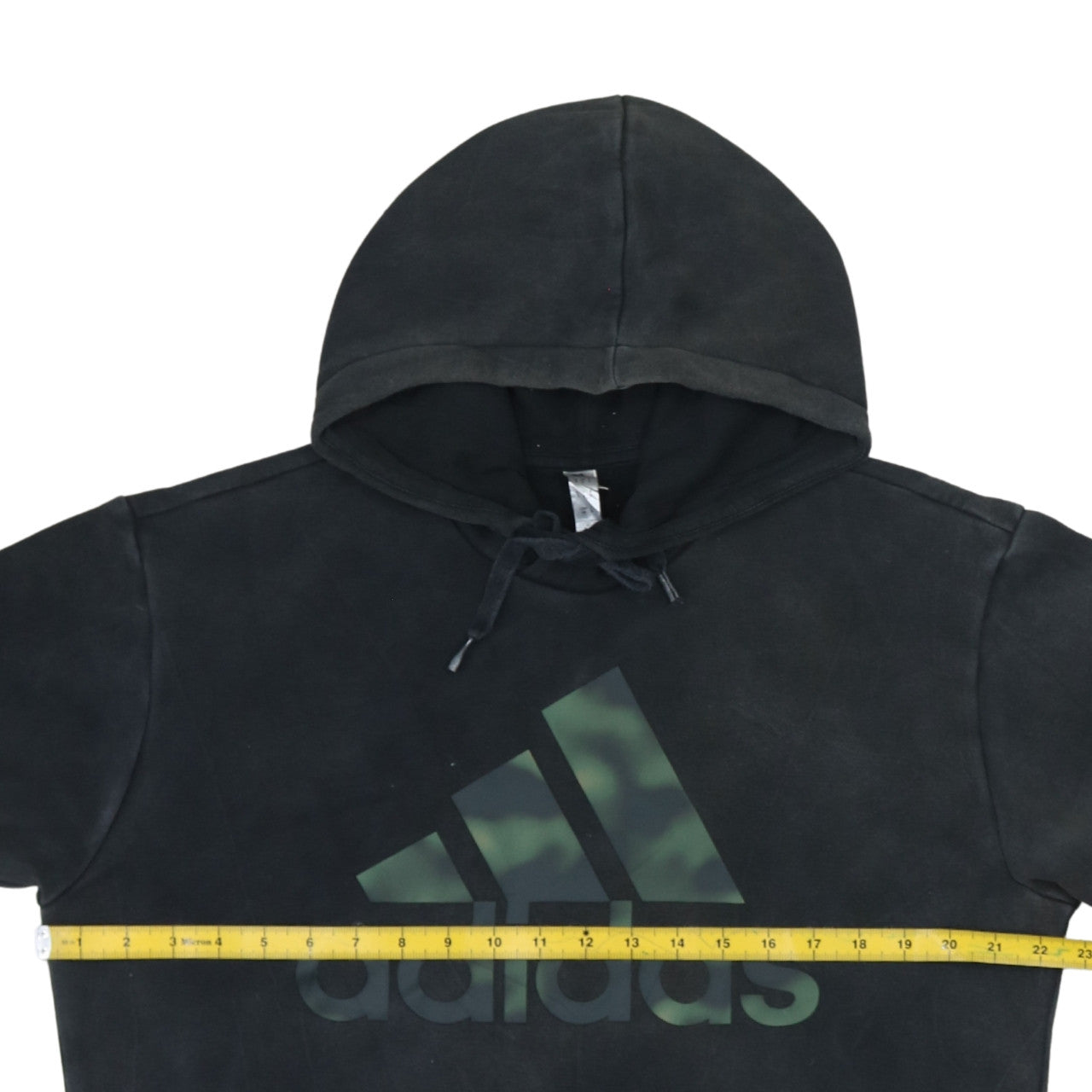 Adidas Men's Black Pullover Hoodie Small Logo Fleece Sportswear