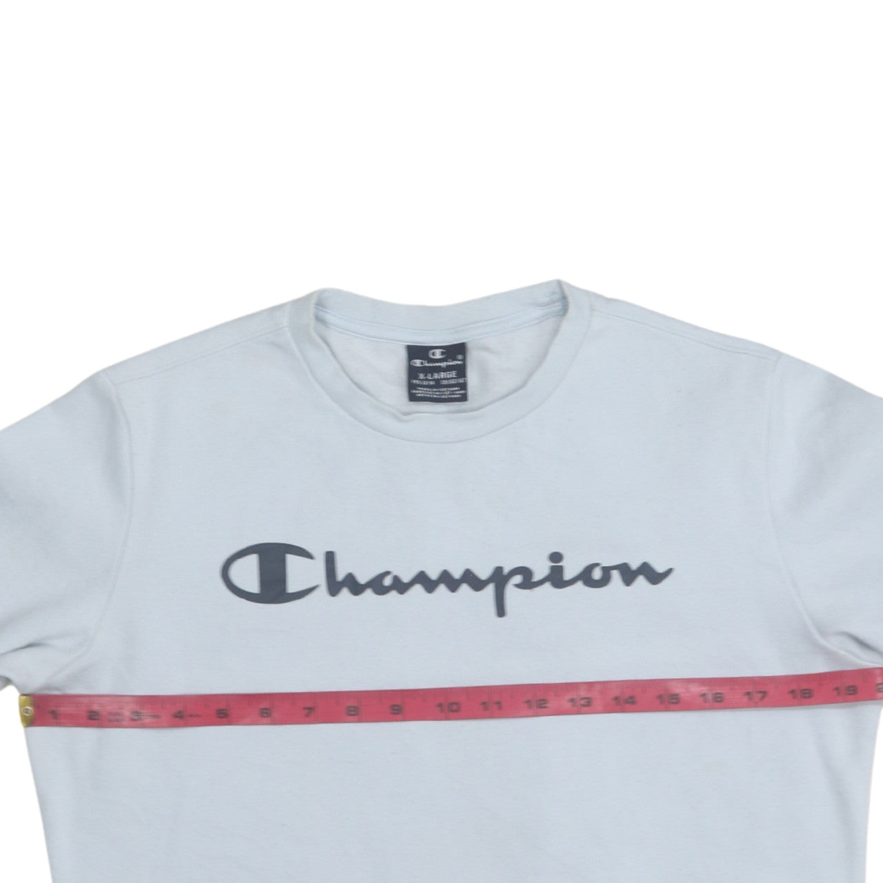 Champion Girls White Logo Pullover Sweatshirt 13-14 Years