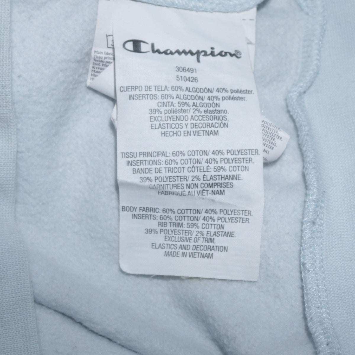 Champion Girls White Logo Pullover Sweatshirt 13-14 Years