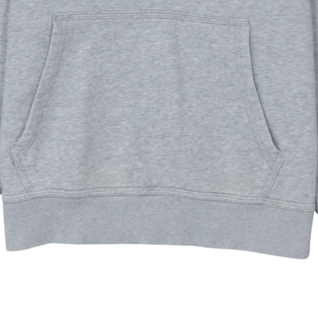 Nike Men's Grey Pullover Hoodie S Regular Fit Fleece Sweatshirt