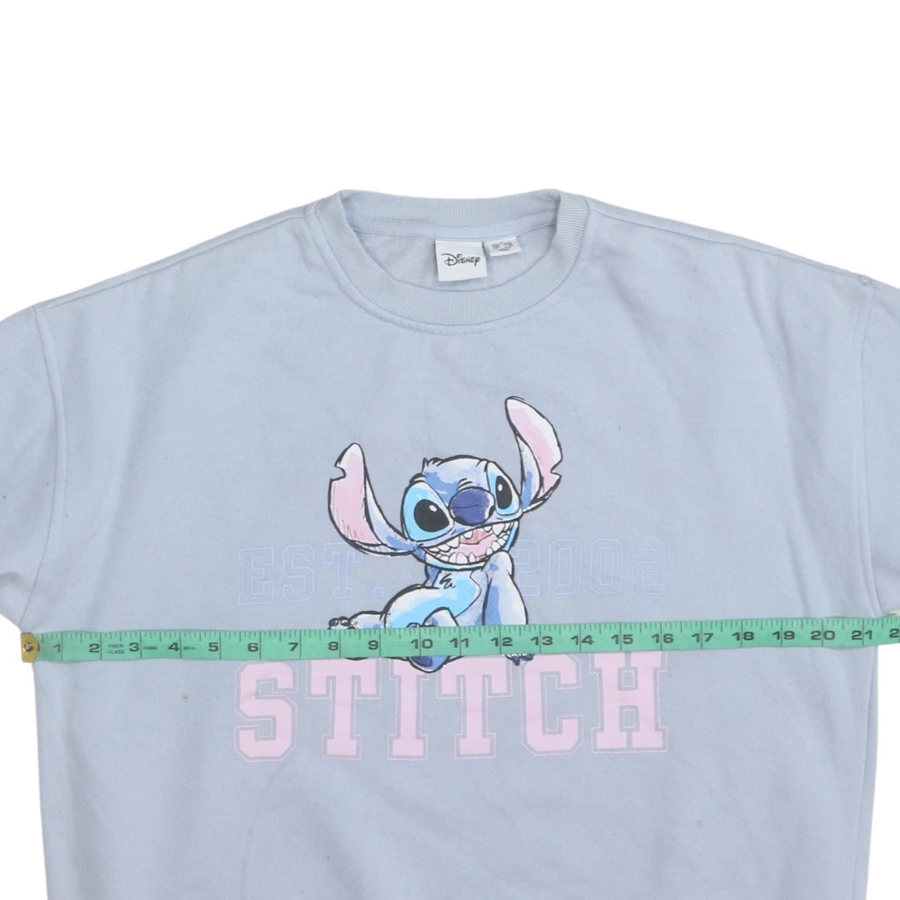Disney x Primark Women’s Blue Stitch Sweatshirt UK 10/12