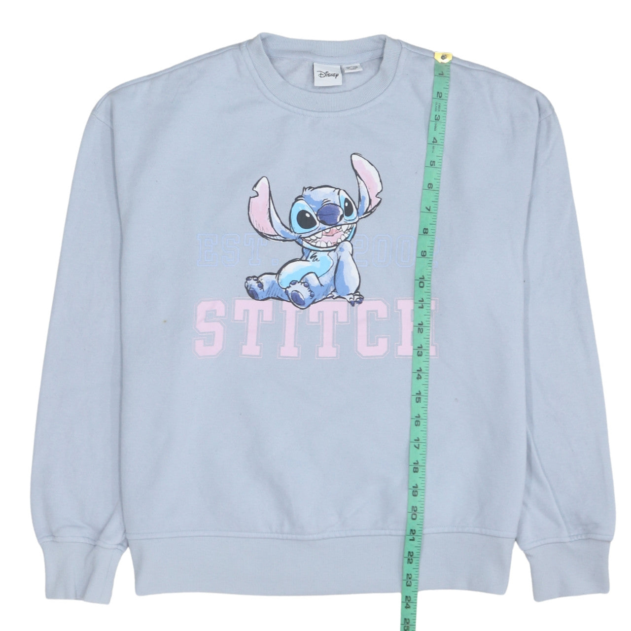 Disney x Primark Women’s Blue Stitch Sweatshirt UK 10/12