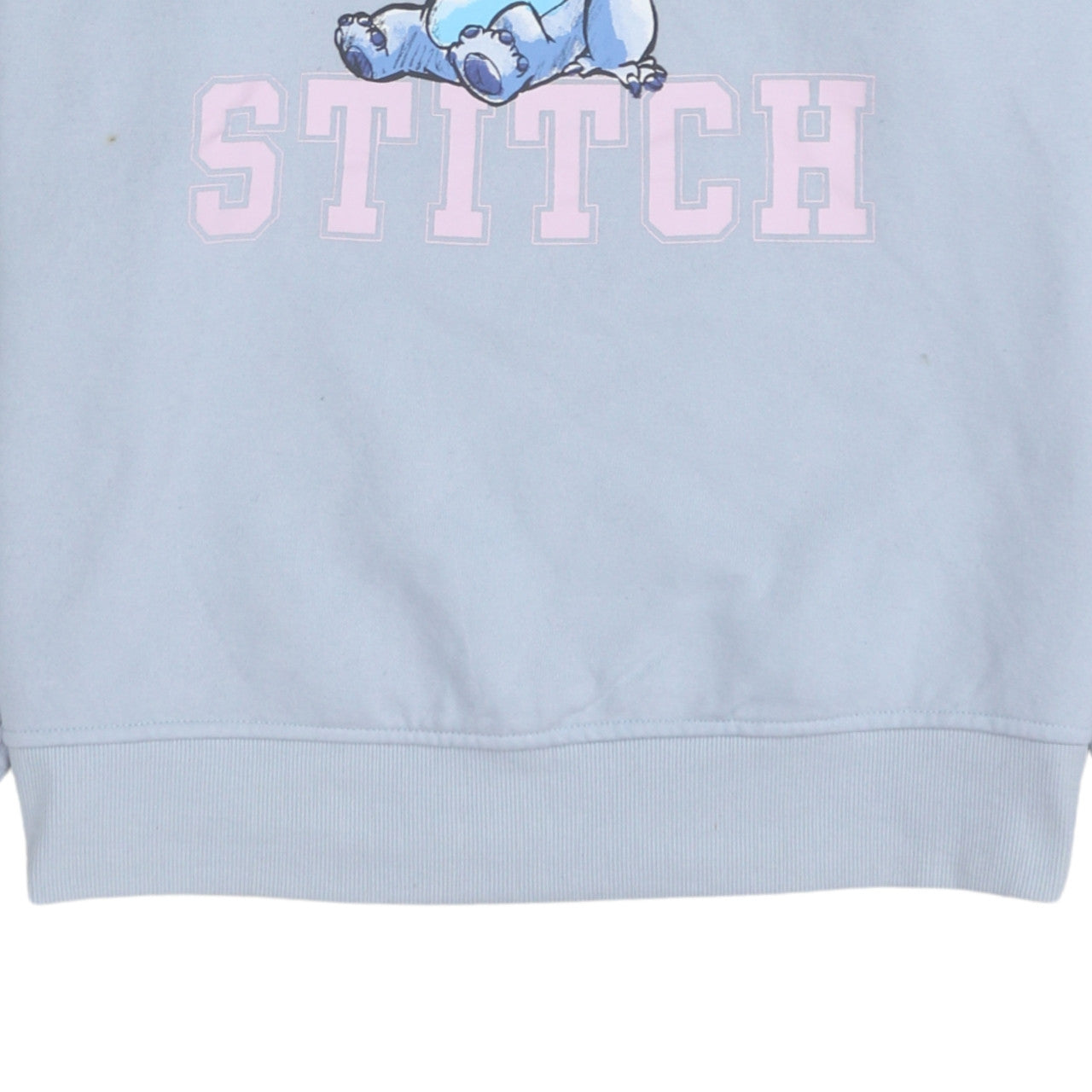 Disney x Primark Women’s Blue Stitch Sweatshirt UK 10/12