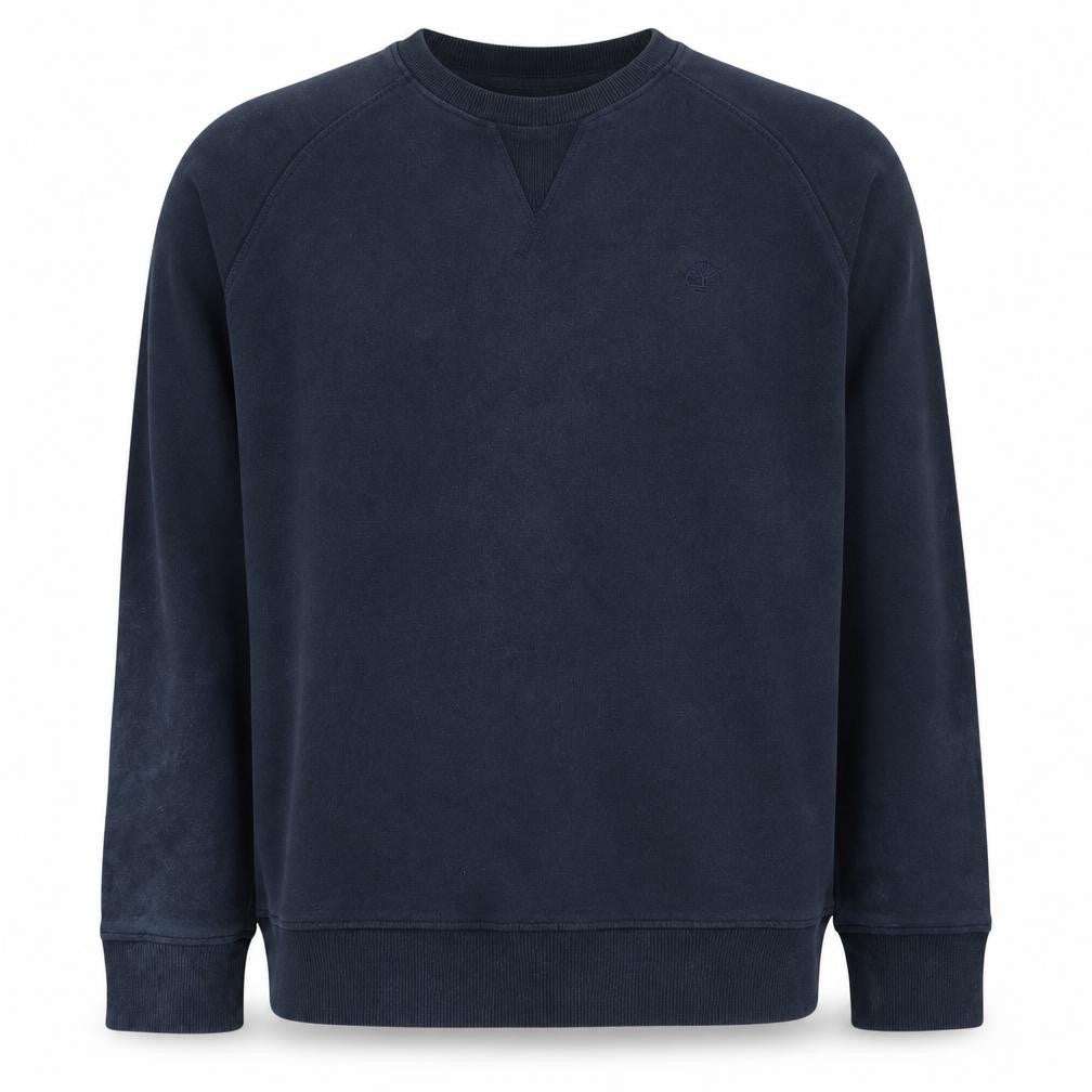 Timberland Men’s Blue Crew Neck Cotton Sweatshirt Size M
