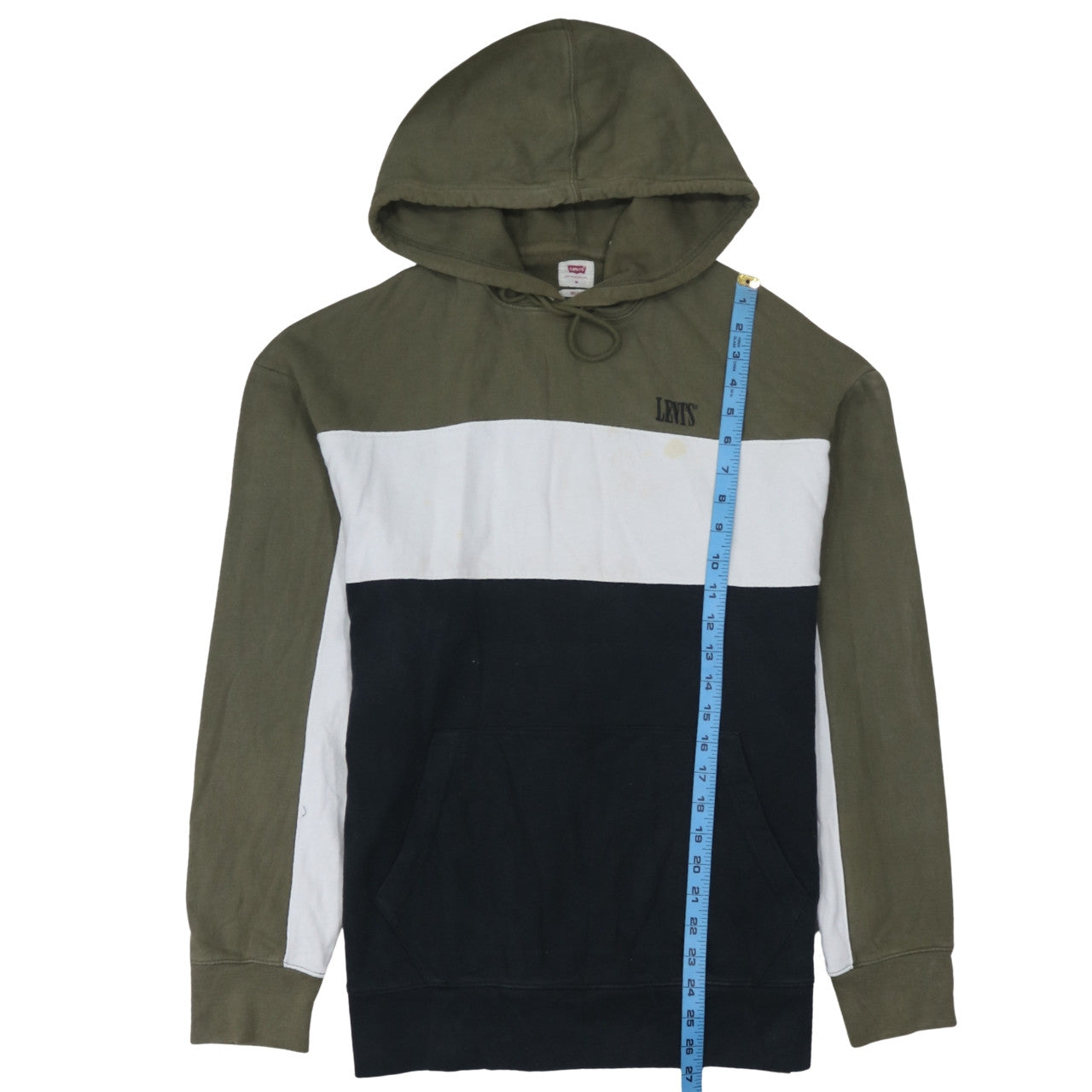 Levi's Mens Multicoloured Pullover Hoodie M Relaxed Fit