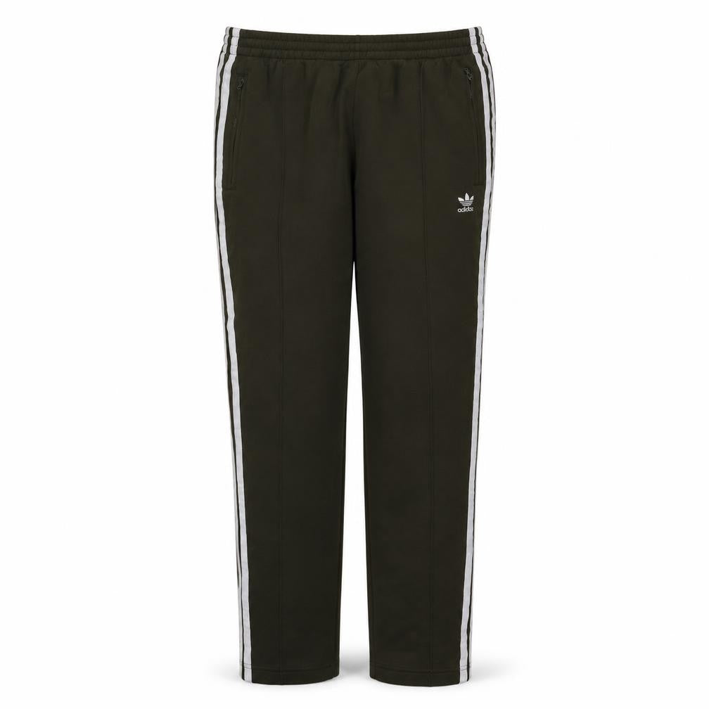 Adidas Womens Black Track Pants Size 12 Elastic Waist Side Stripe