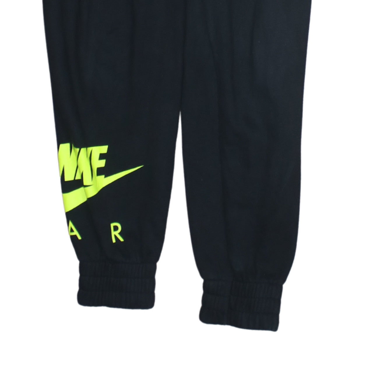 Nike Men's Black XS Jogger Sweatpants with Neon Details