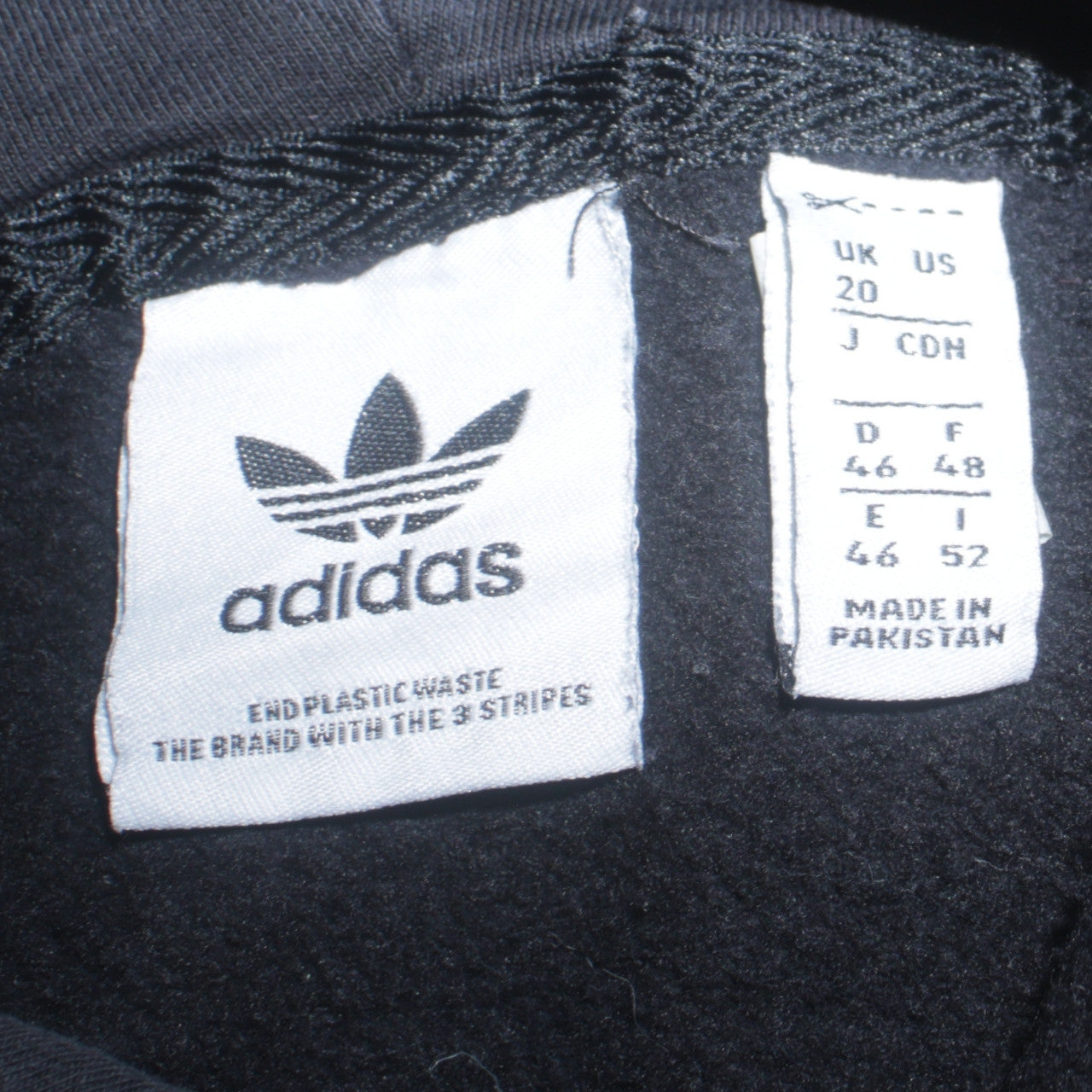 Adidas Women Black Size 20 Pullover Hoodie Sweatshirt