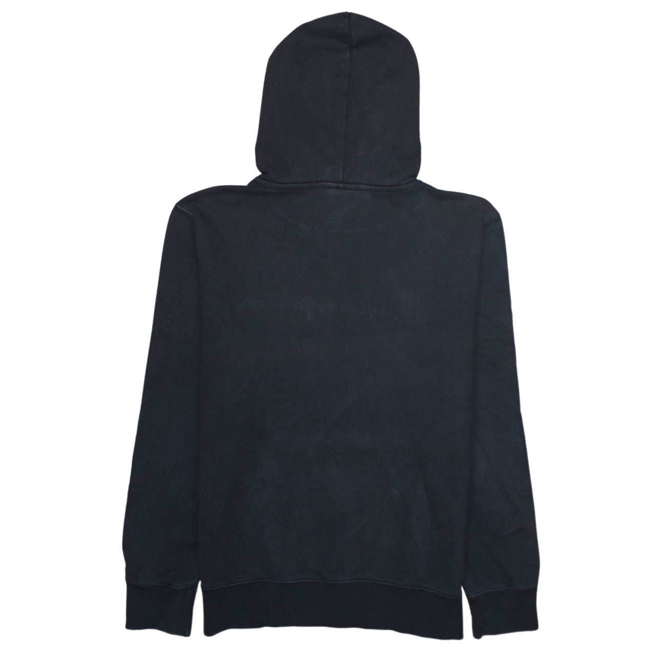 Champion Men's Black Pullover Hoodie Medium Embroidered Logo