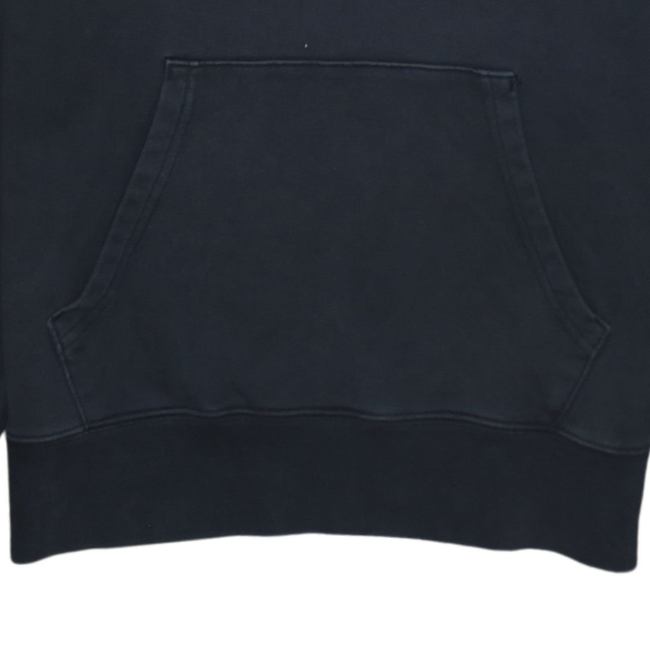 Champion Men's Black Pullover Hoodie Medium Embroidered Logo