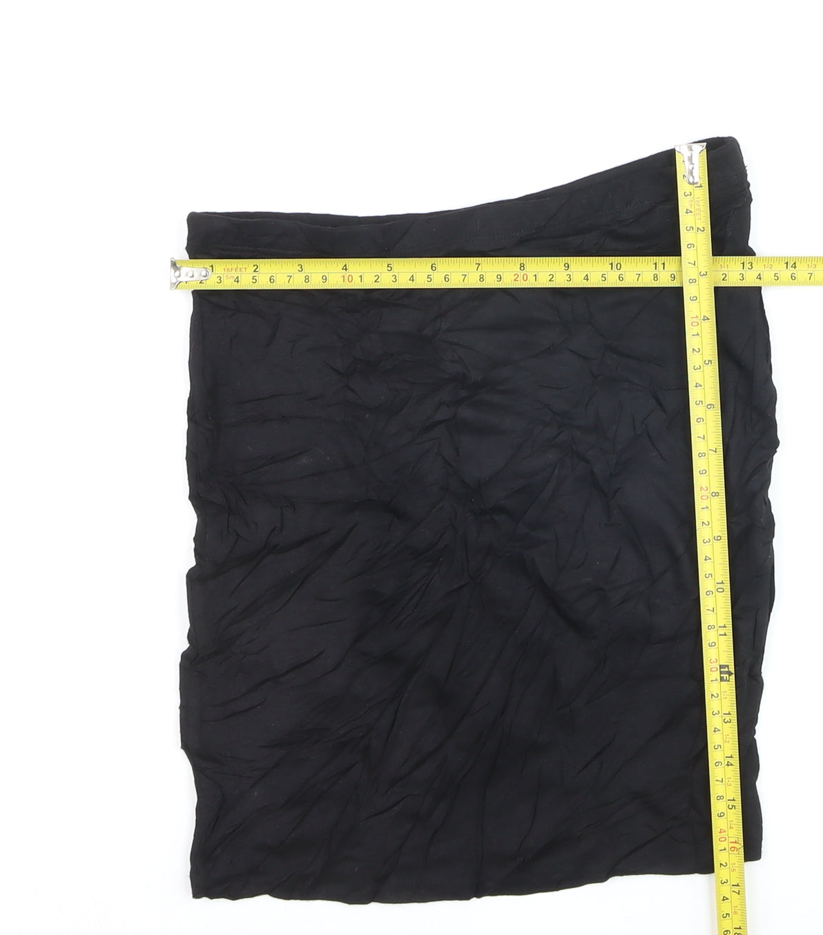 Red Herring Women's Black Size 8 Knee Length Pencil Skirt