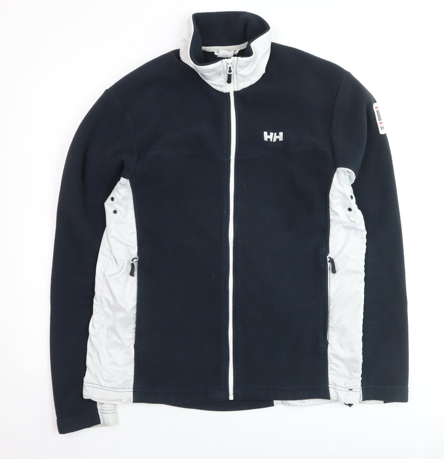 Helly Hansen Men's Black Full Zip Fleece Sweatshirt Size L