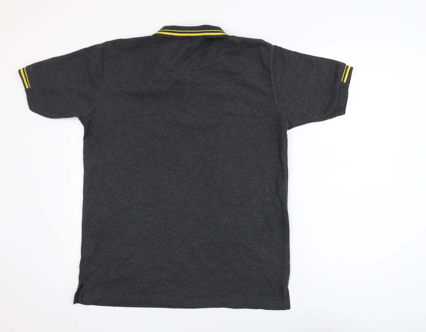 Slazenger Men's Grey Polo Shirt M Short Sleeve Sports Top