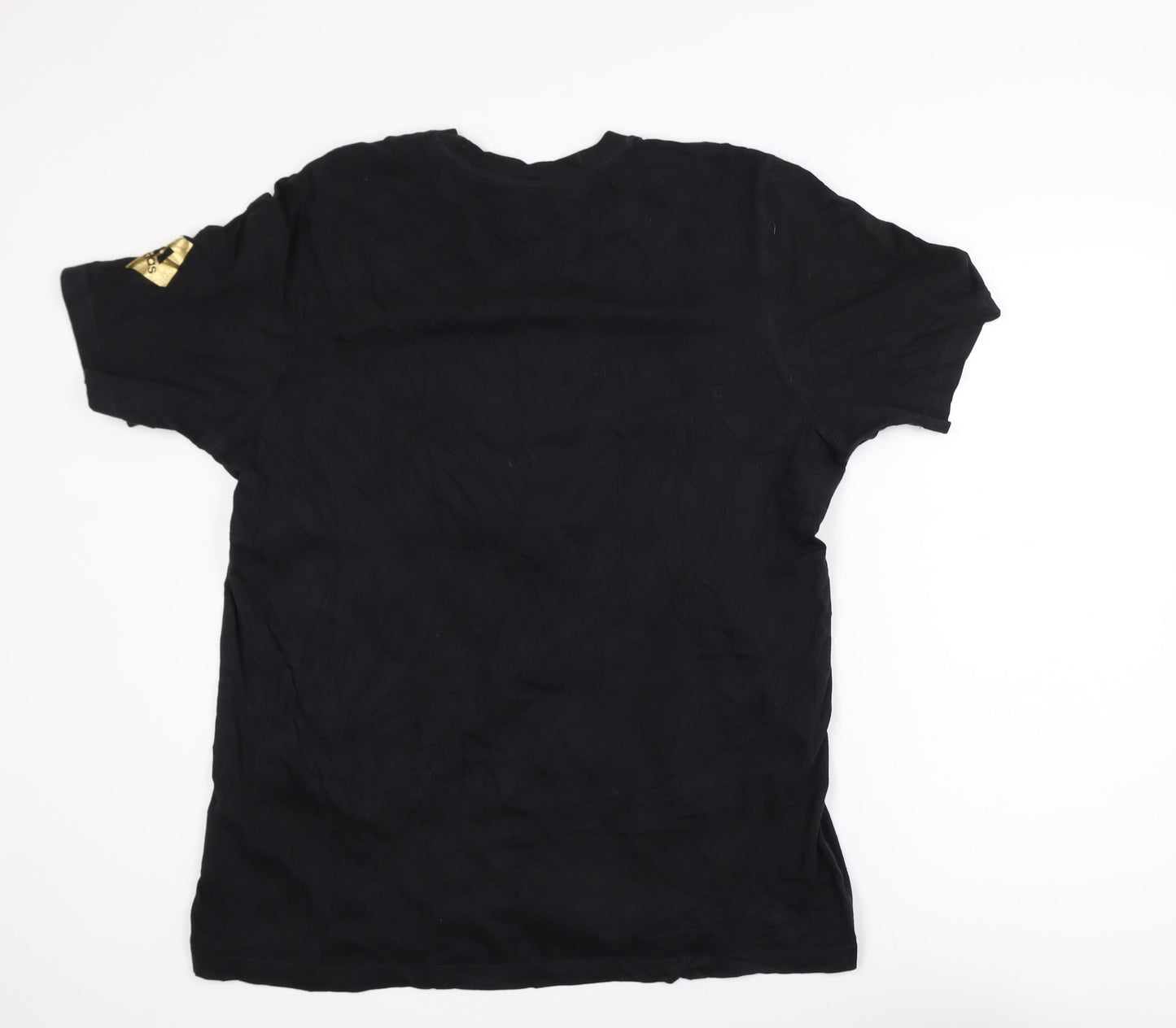 Adidas Men's Black XL Graphic Sports T-Shirt 100% Cotton